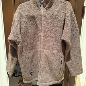 Patagonia Men’s brown Sherpa Zip-Up Jacket Jacket